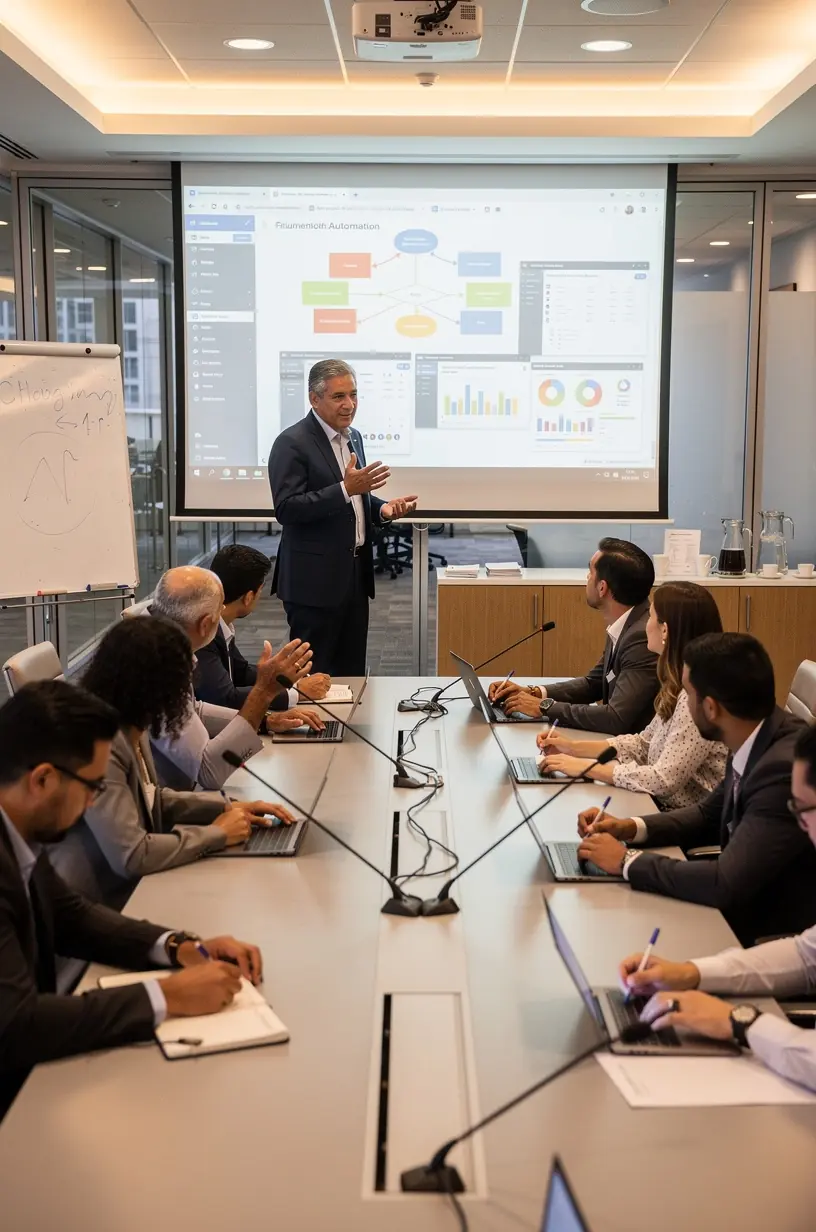 Illustration of workflow automation basics and benefits.